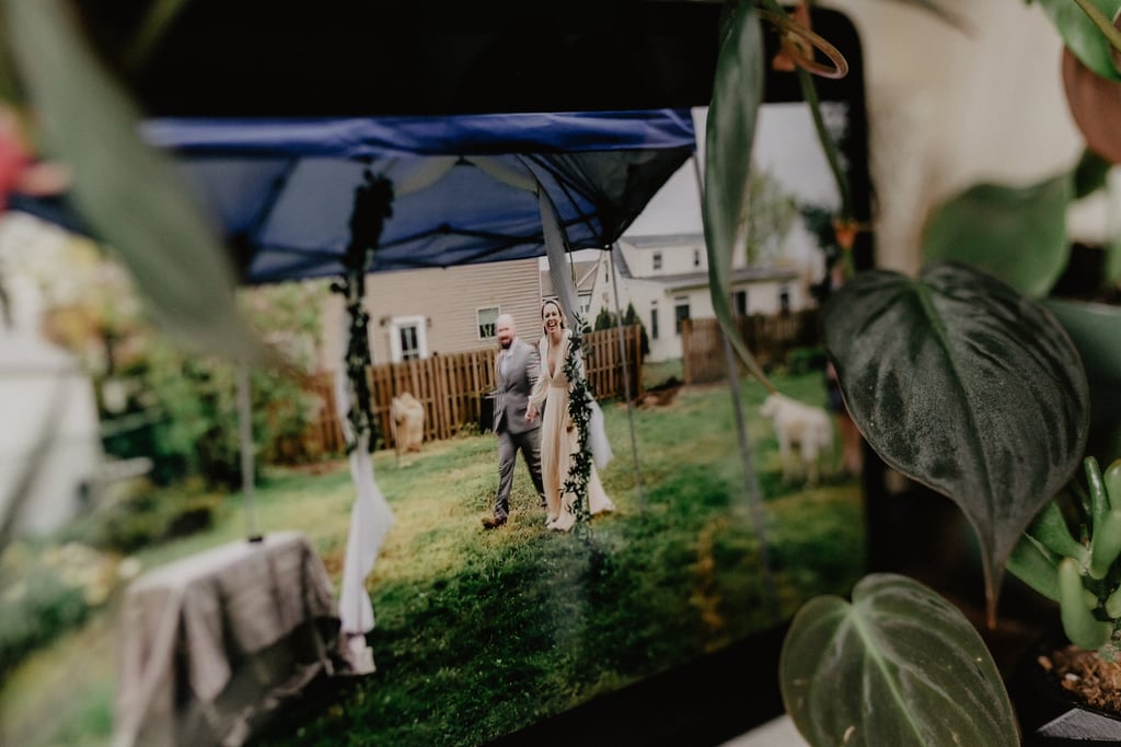 Couple Live-Stream Elopement From Backyard Amid Coronavirus