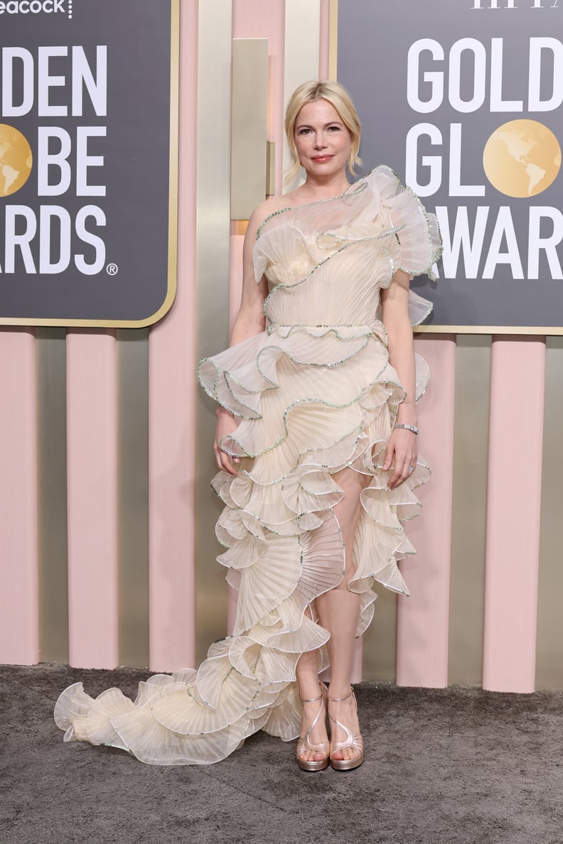 Michelle Williams at the 2023 Golden Globe Awards