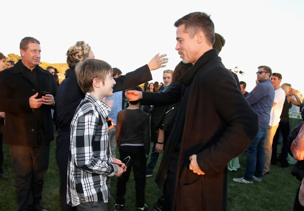 Brad Pitt at ROCK4EB! 2017 Event Pictures
