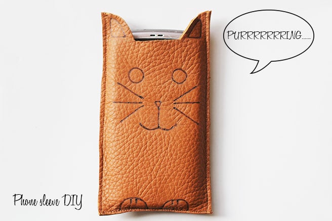 Cat Phone Sleeve