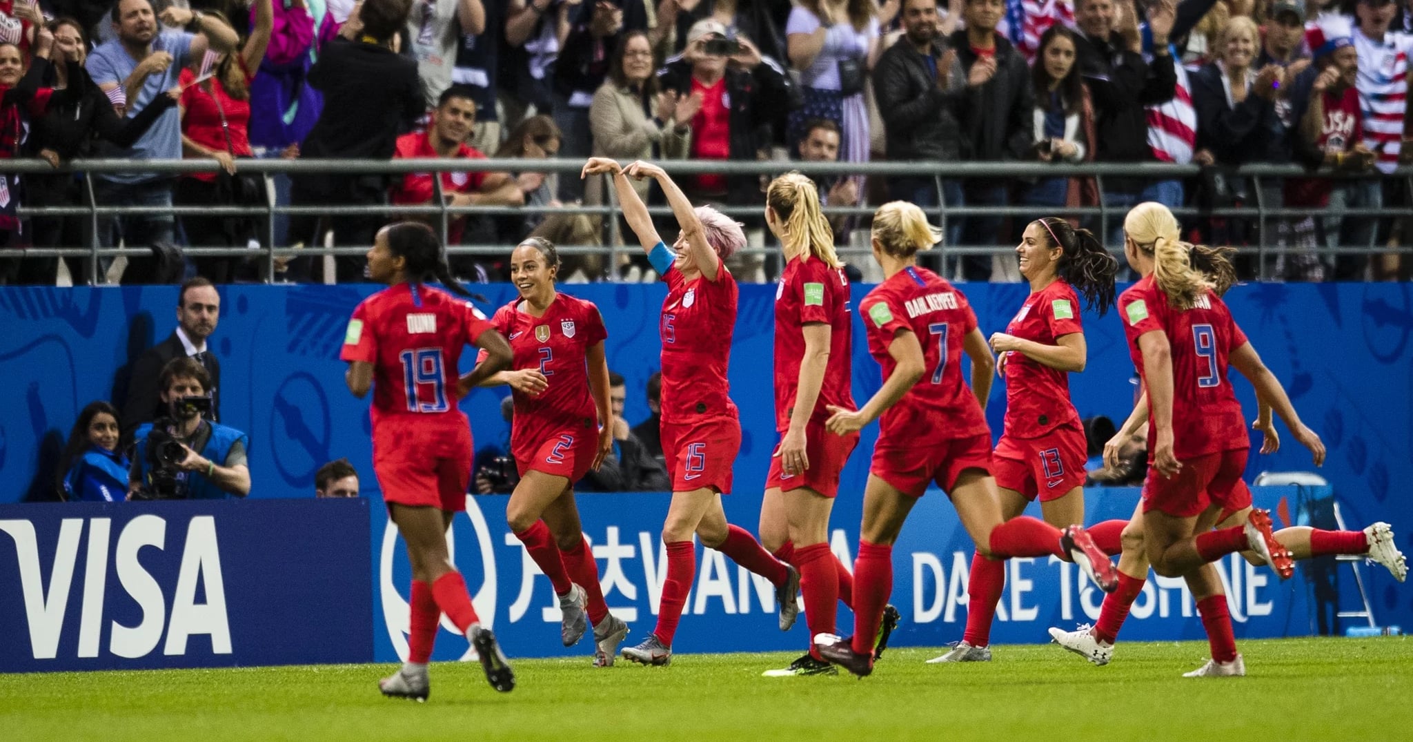 The USWNT Still Holds the Record For Highest-Scoring World Cup Game