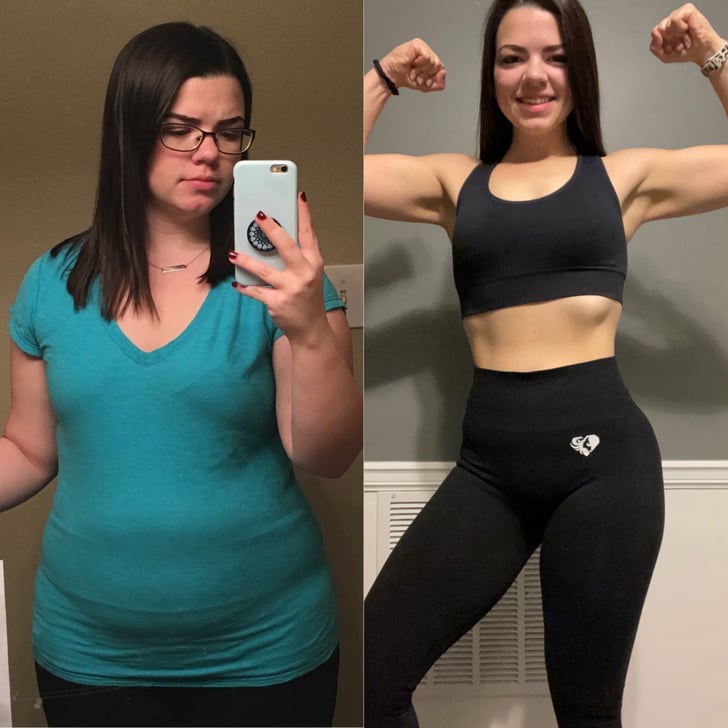 60-Pound Weight-Loss Transformation With 75Hard | POPSUGAR Fitness