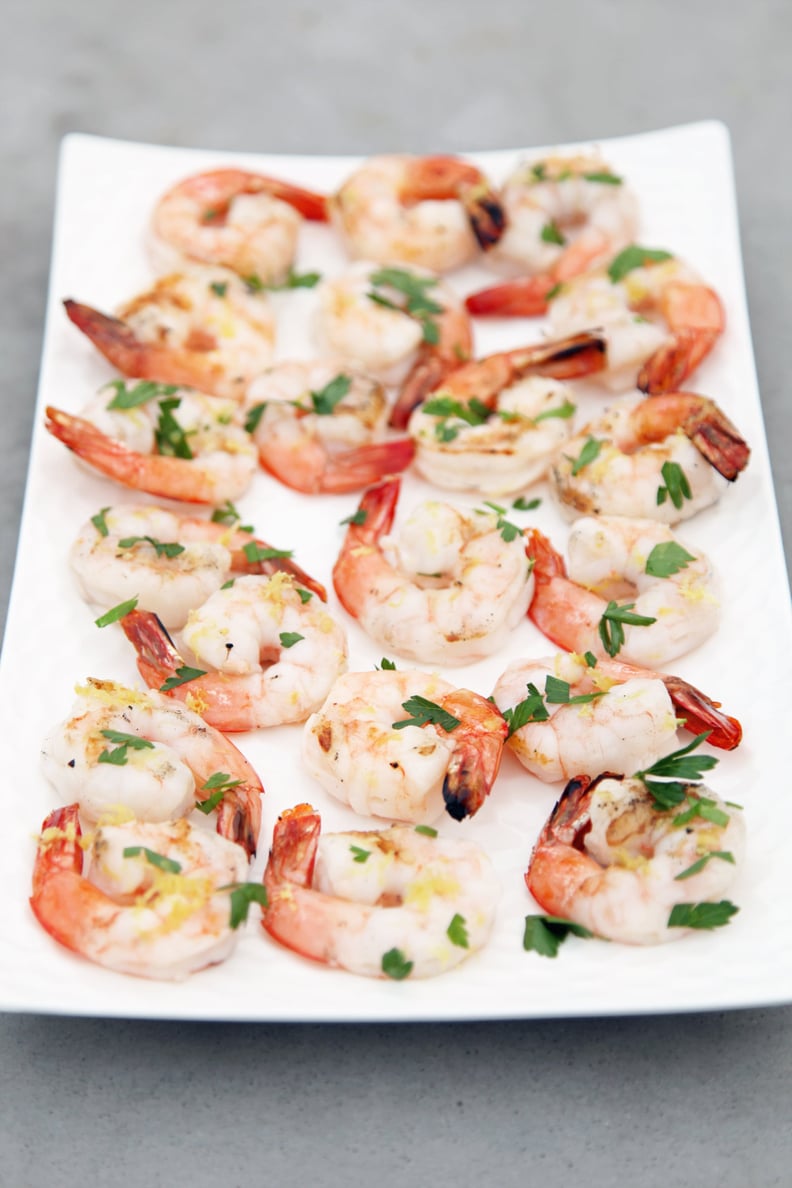 Lemony Grilled Shrimp