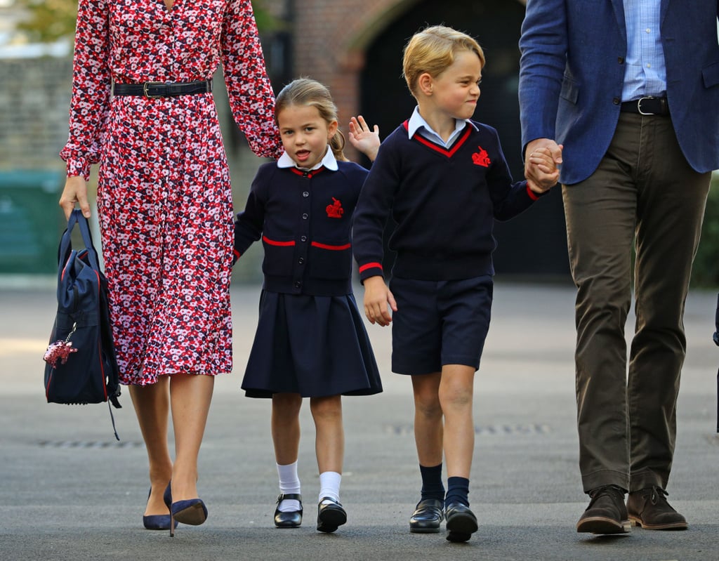 Princess Charlotte's First Day of School Pictures