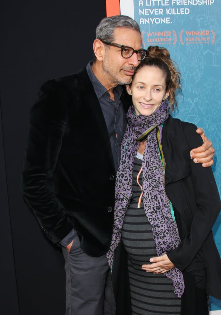 Jeff Goldblum And Emilie Livingston Cutest Pictures Popsugar 