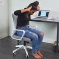 I Tried This 5-Minute Desk Ab Workout, and the Chair Twist Was Surprisingly Intense!