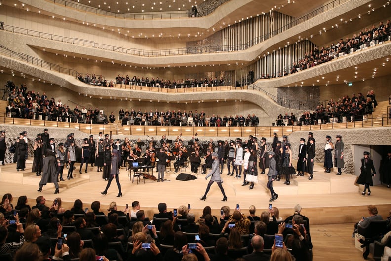 Karl Staged His "Trombinoscope" Collection at Elbphilharmonie Concert Hall in Hamburg