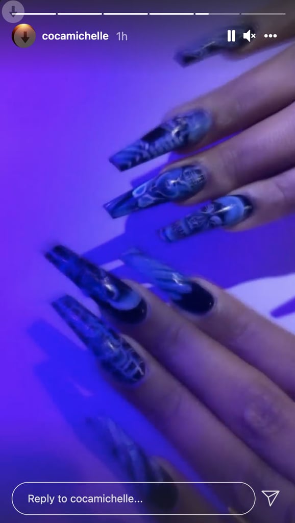 See Megan Thee Stallion's X-Ray Halloween Nails