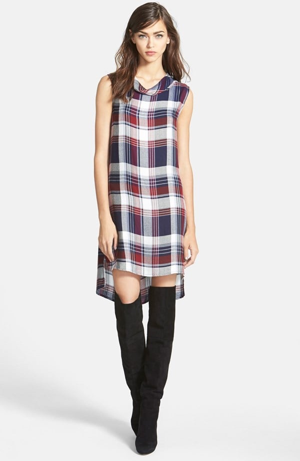 Wayf Sleeveless Mock Turtleneck Dress