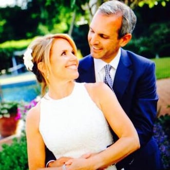 Katie Couric Marries John Molner in a Sleeveless Gown