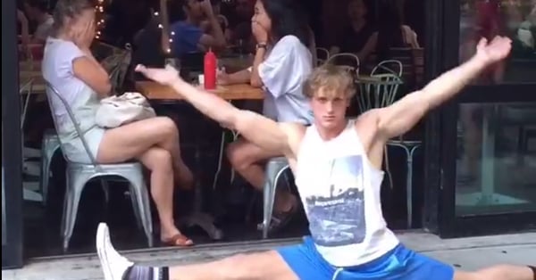 Logan Paul Splits | POPSUGAR Fitness