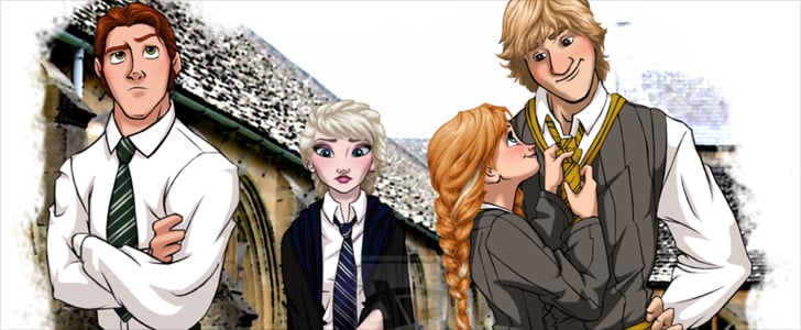 Disney Harry Potter Fan Art