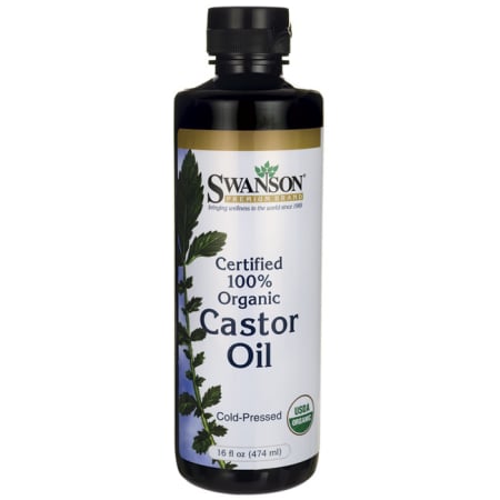 Swanson Certified 100% Organic Castor Oil