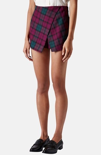 Topshop Plaid Skort