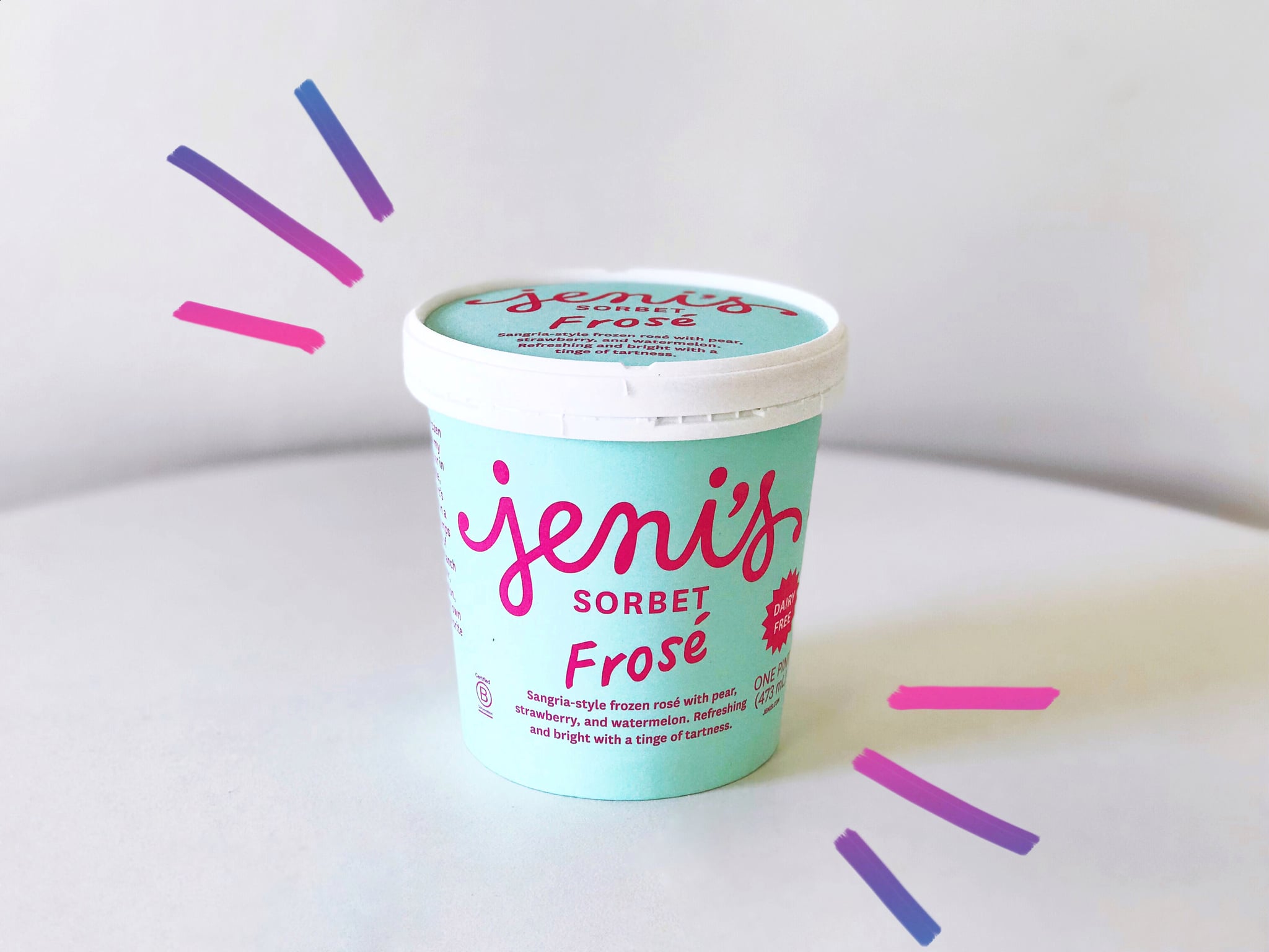 Jeni's Frosé Sorbet Ice Cream POPSUGAR Food UK