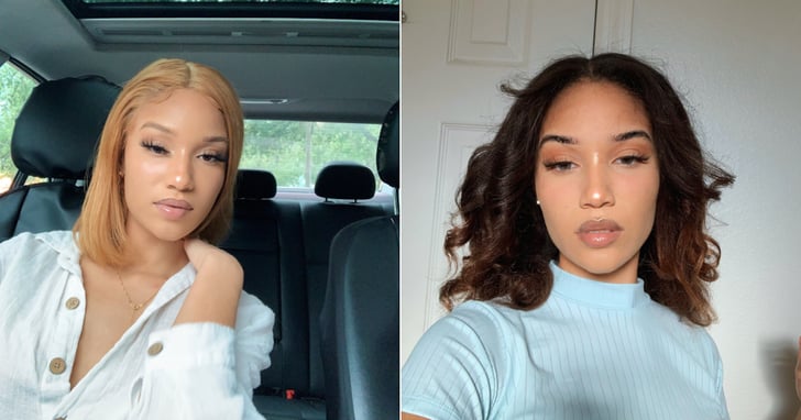 Black hair vs blonde sales
