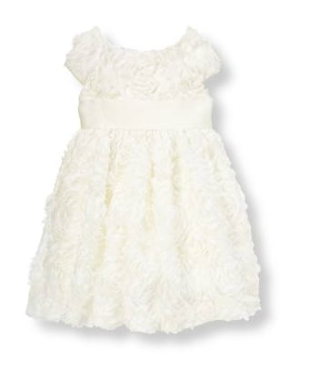 Organza ruffle dress ($107, originally $199)