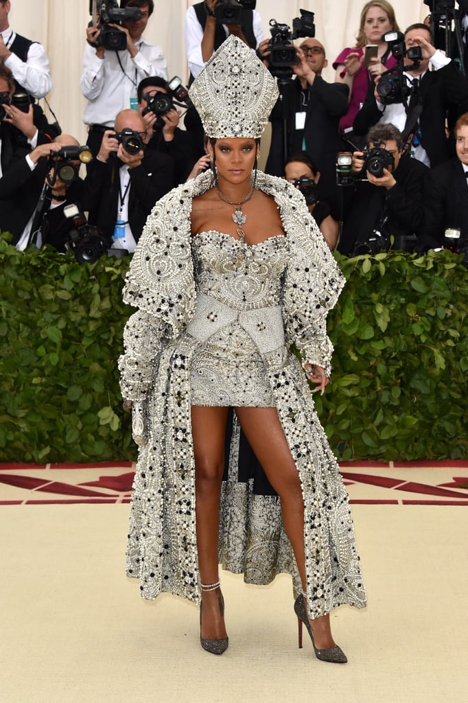 Image result for rihanna met gala 2018