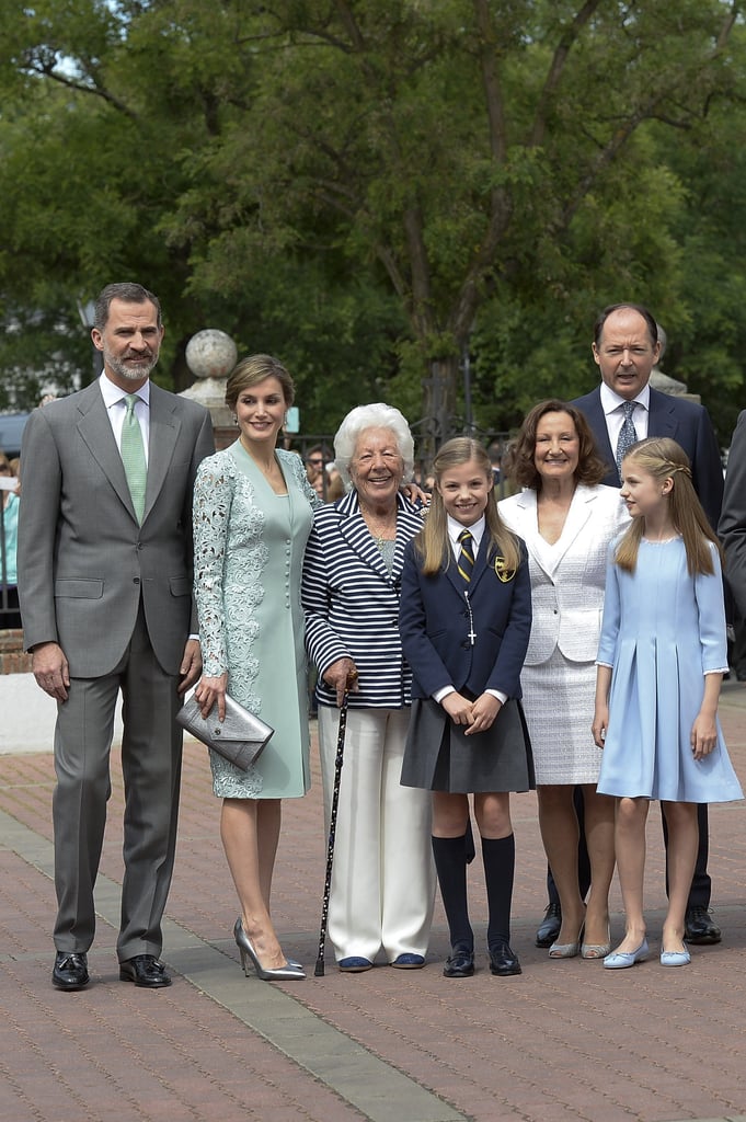 Queen Letizia and Spanish Royal Family May 2017