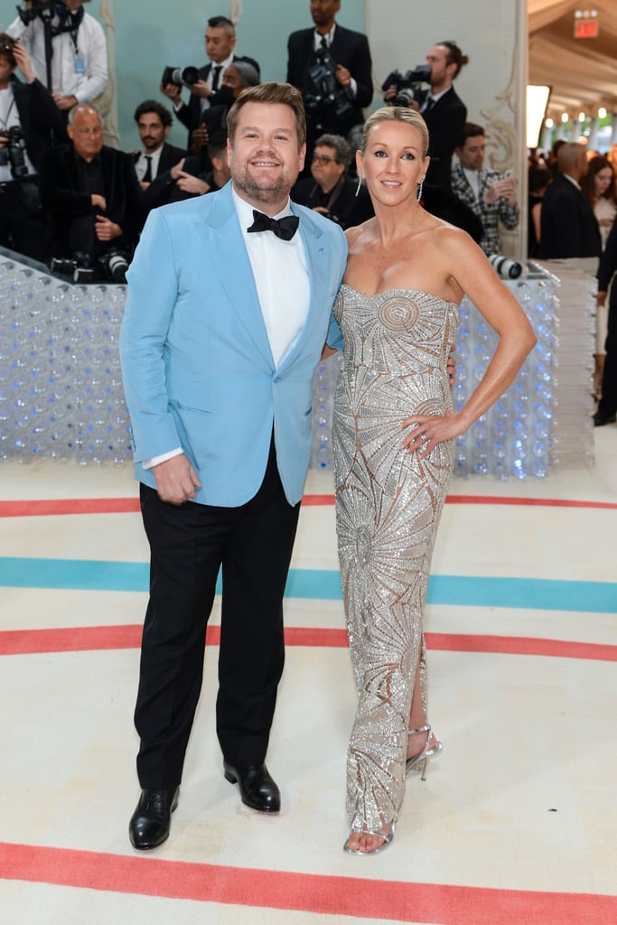 James and Julia Corden at the 2023 Met Gala Celebrity Couples at the
