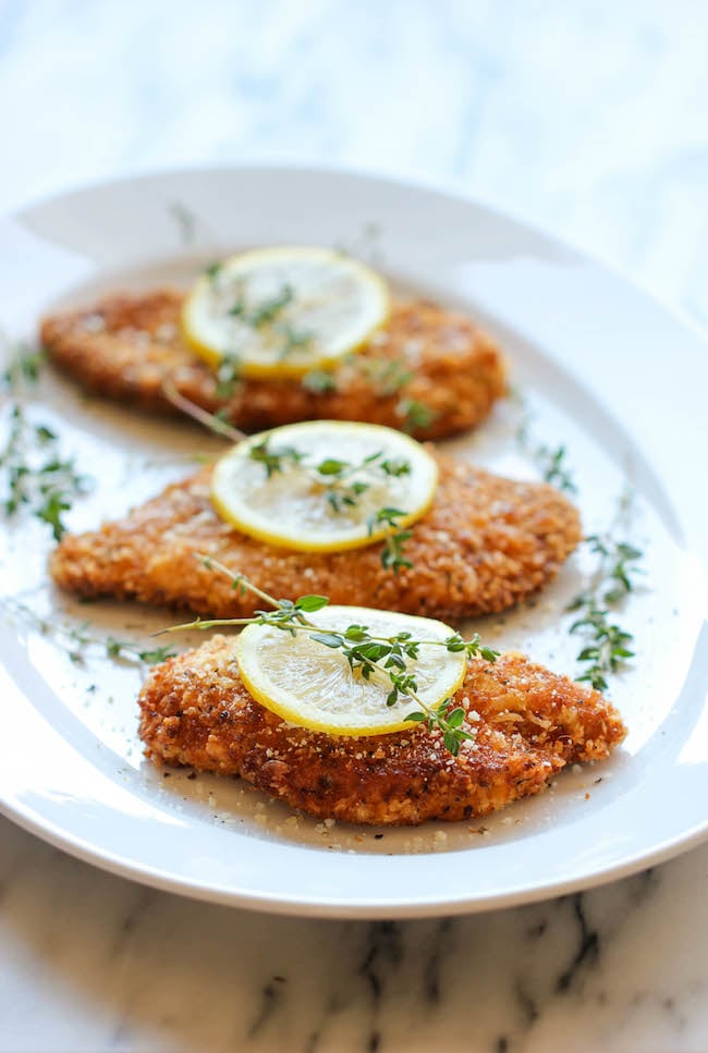 Easy breaded lemon chicken