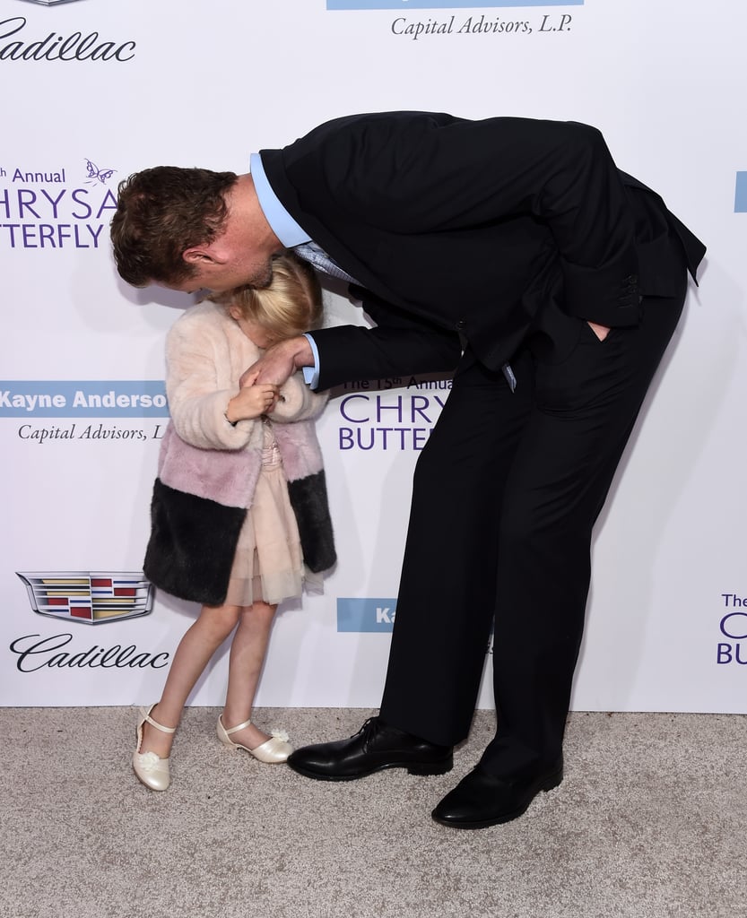 Eric Dane and Daughters at the Chrysalis Butterfly Ball 2016