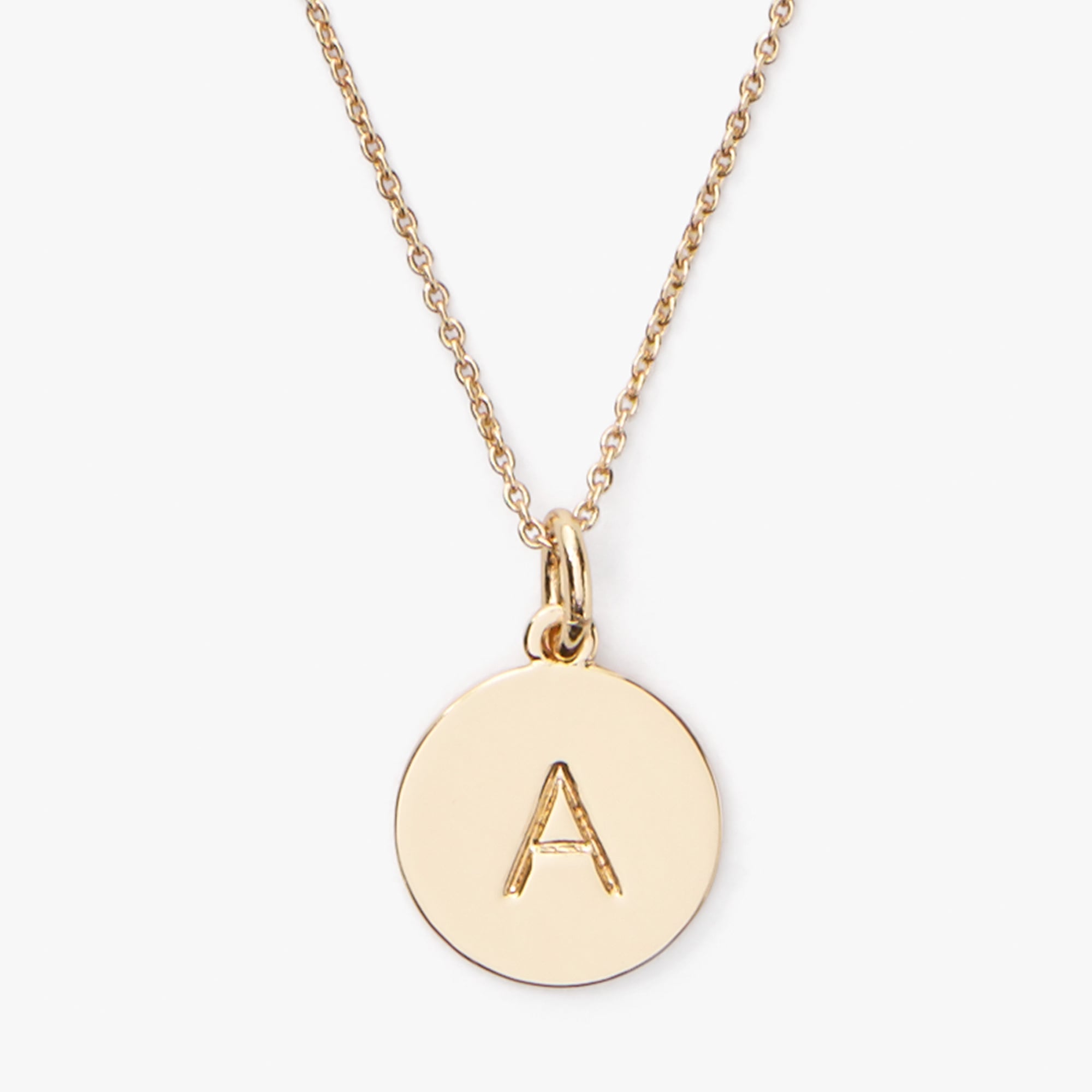 Kate Spade Alphabet Pendant Necklace 