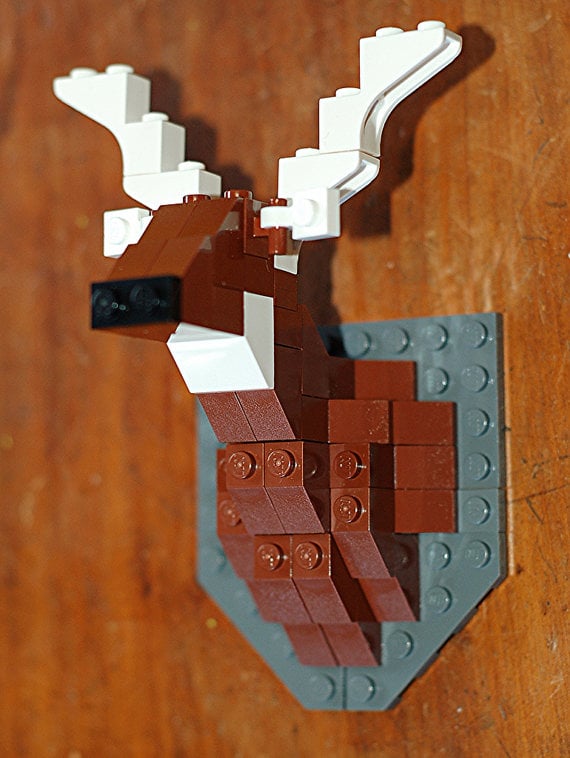 Lego taxidermy