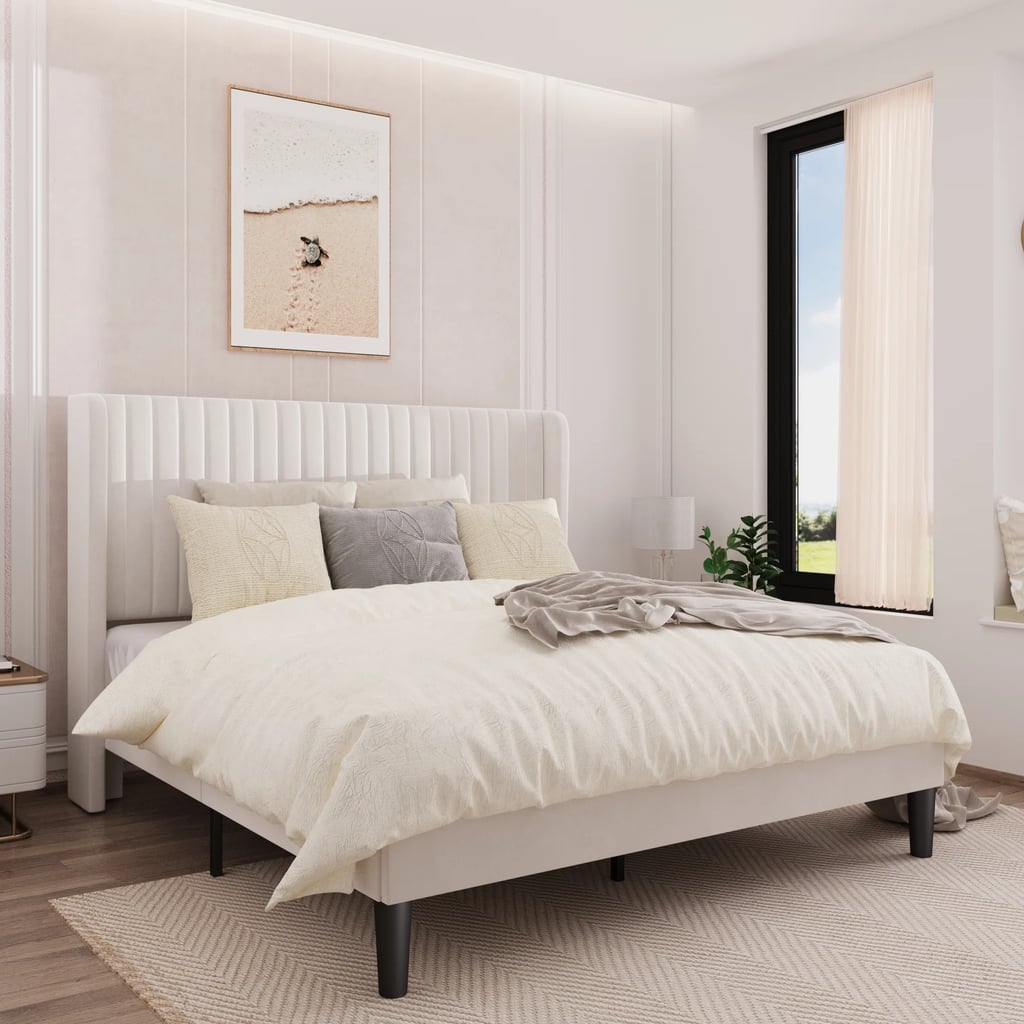 Best Bed Frame with a Wingback Headboard