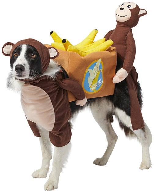 Frisco Monkeys Carrying Bananas Dog Costume