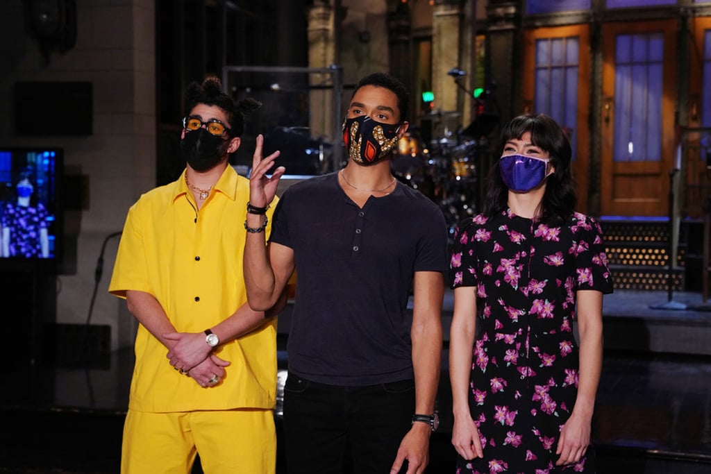 Regé-Jean Page Wore Honey Malou's Face Masks For SNL Regé-Jean Page Wore Honey Malou's Face Masks For SNL