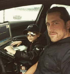 Jacob Tremblay Instagram With Father March 2016