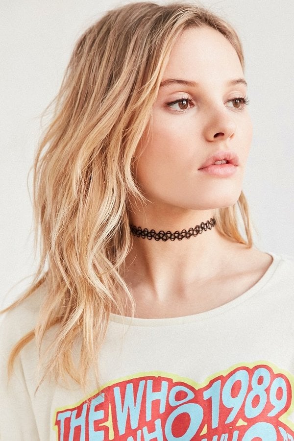 Urban Outfitters Tattoo Choker Necklace