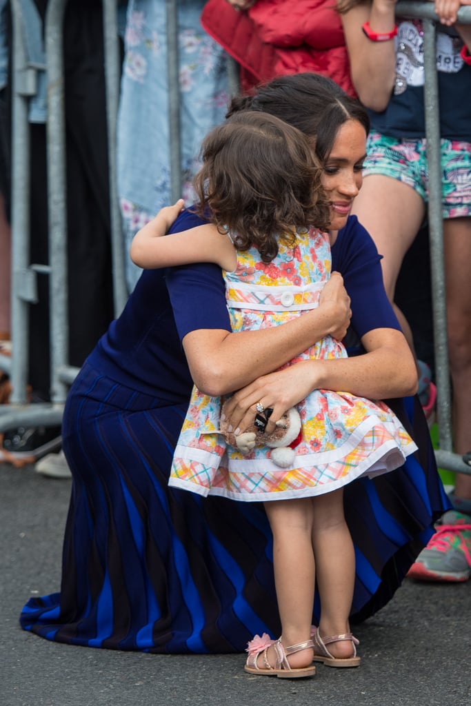 "She isn't focussed on following royal protocol when it comes to meeting children."