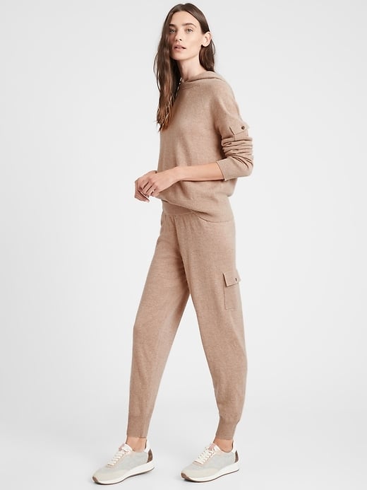 Banana Republic Cashmere Cargo Jogger