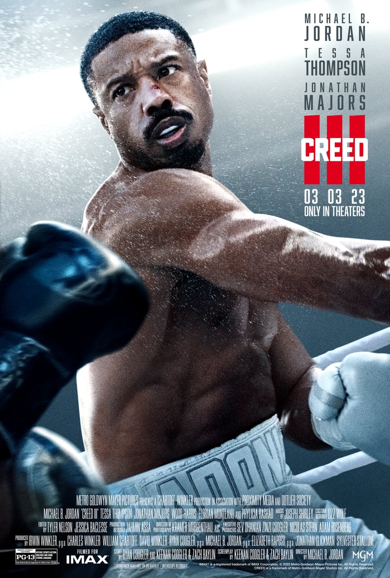 Michael B. Jordan as Adonis in "Creed III" Poster 2