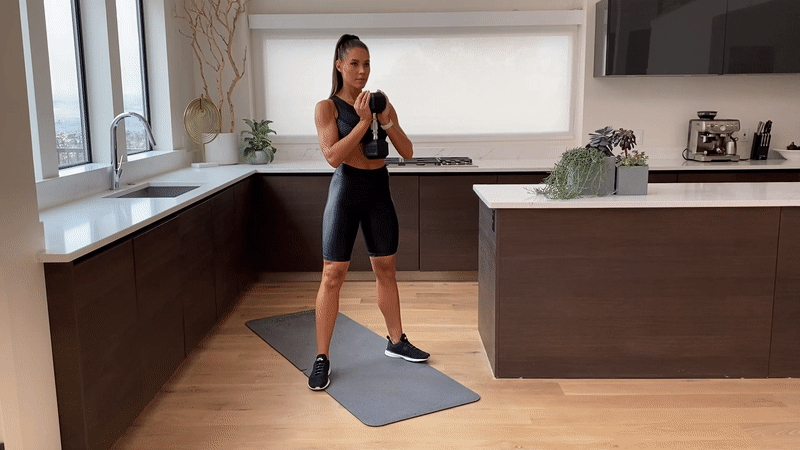 Dumbbell Goblet Squat