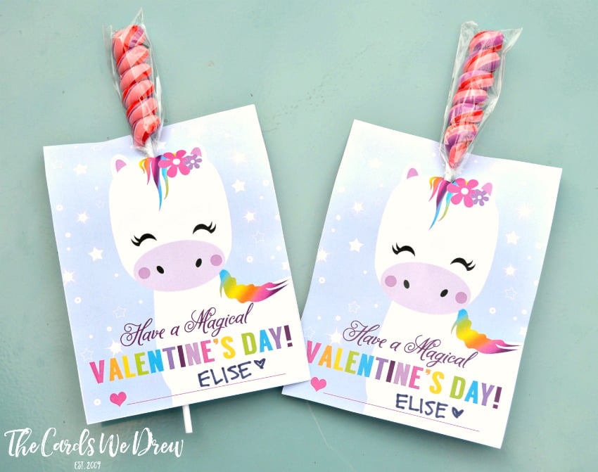 Magical Unicorn Valentine