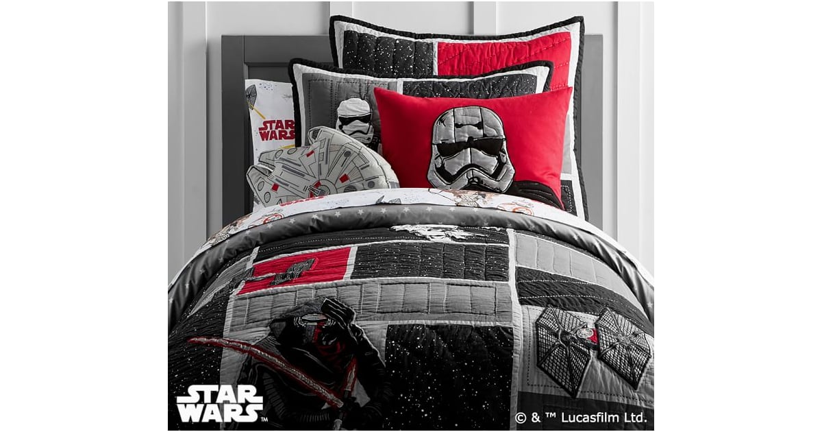 Star Wars The Force Awakens Quilted Bedding Star WarsThemed Kids' Bedroom POPSUGAR Family