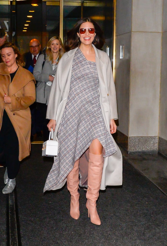 Mandy Moore's Beige Boots on The Today Show