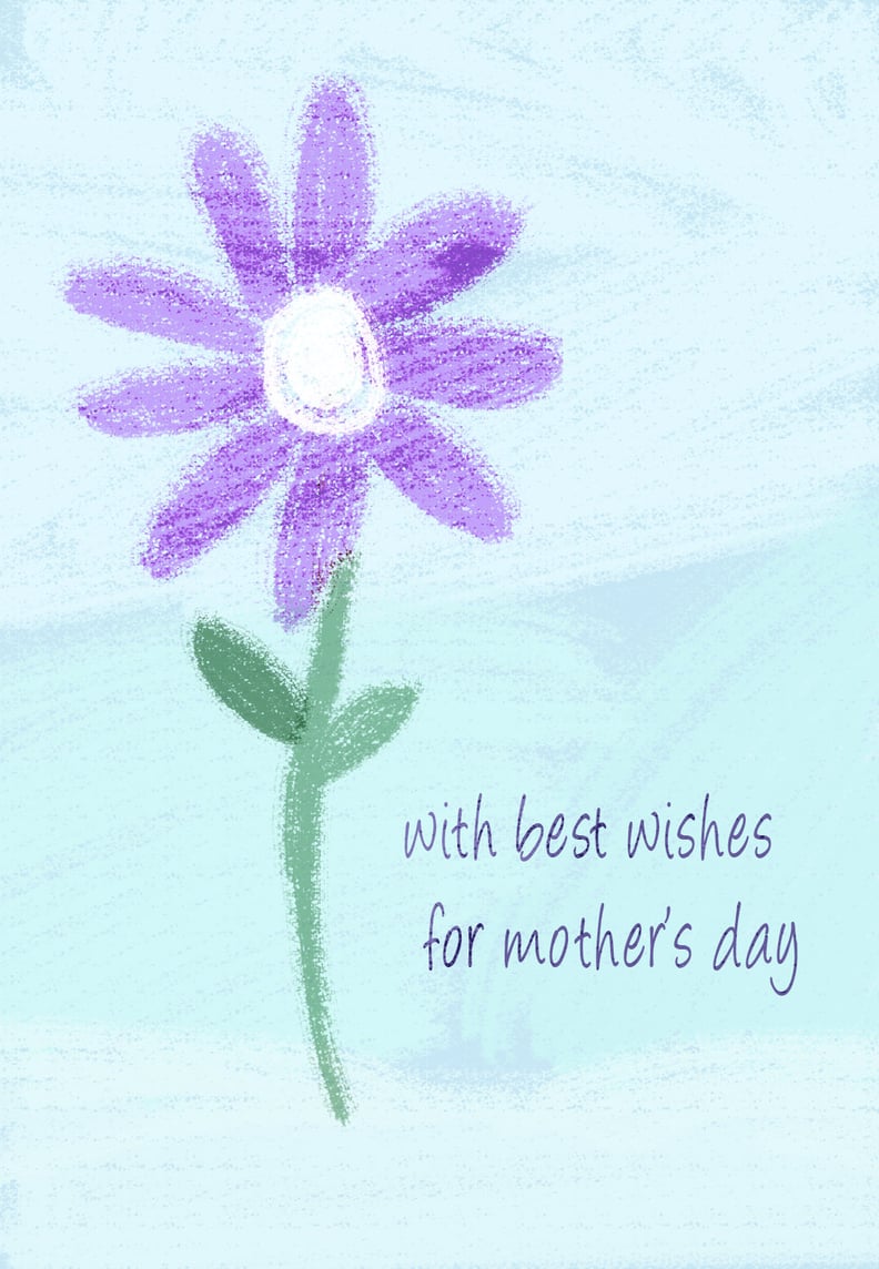 Mothers Day Flowers Printable Mother's Day Card