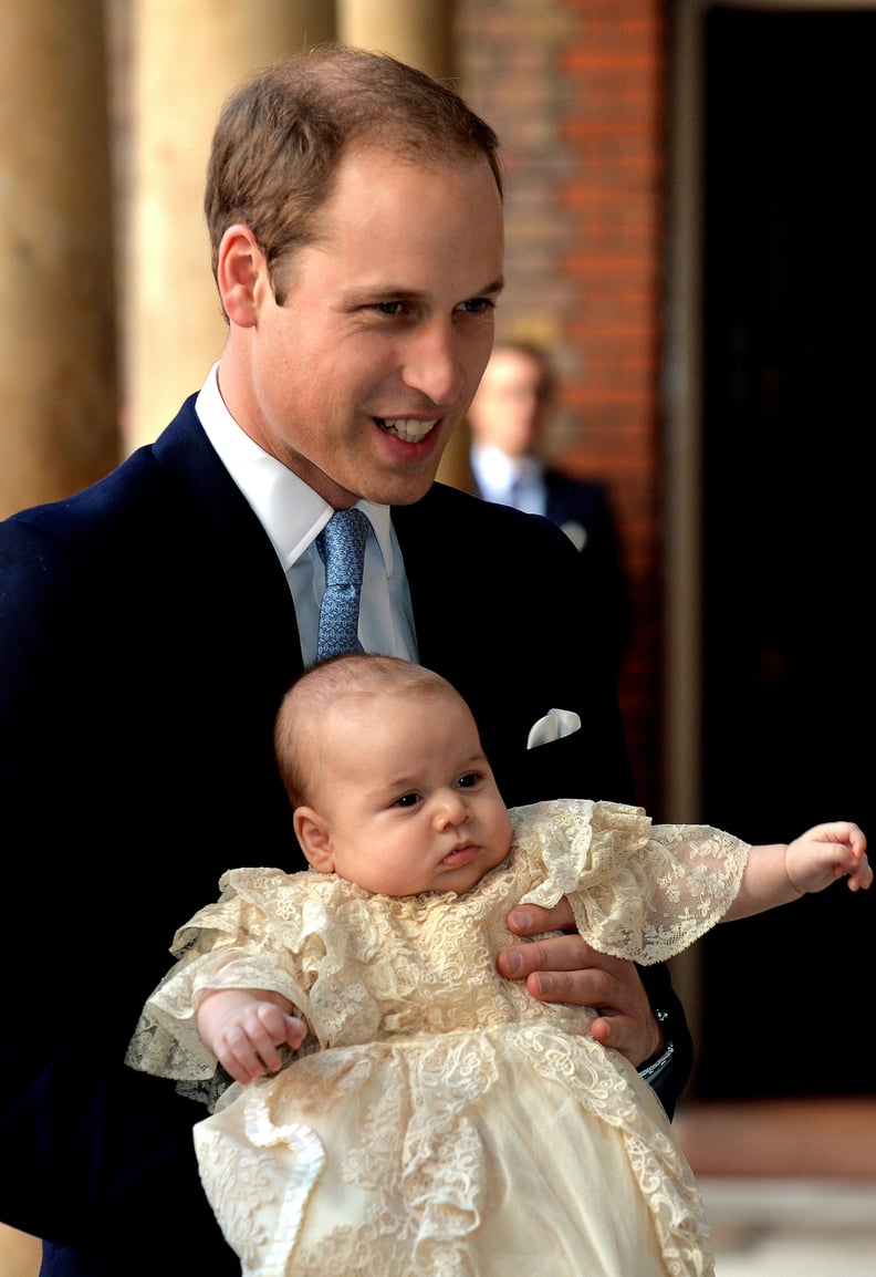 With George and Charlotte's Godparents
