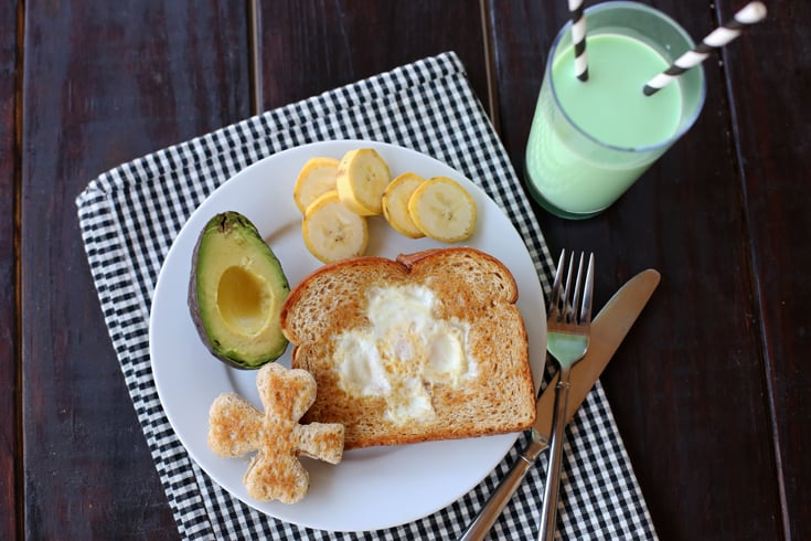 Pot of Gold Eggs & Toast