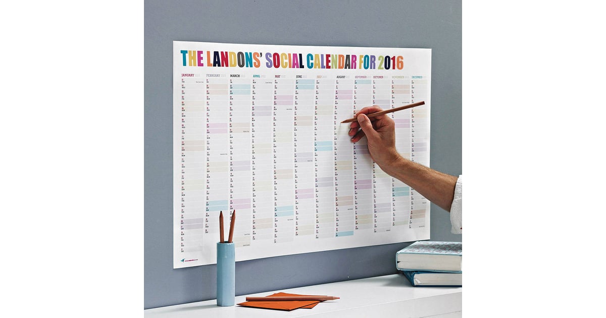Personalized Social Calendar | The Best Gifts For the Whole Family ...
