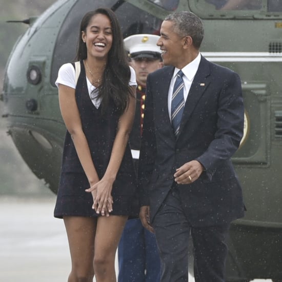Malia and Barack Obama in California Pictures April 2016
