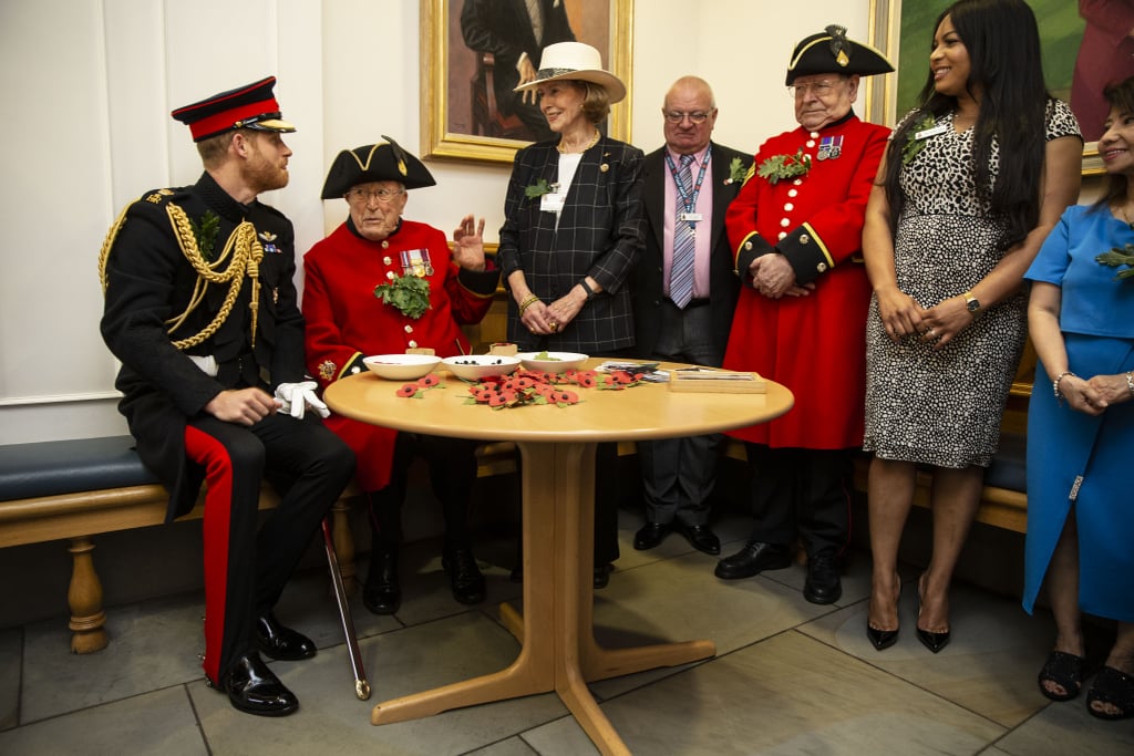 Prince Harry at the Founder's Day Parade June 2019