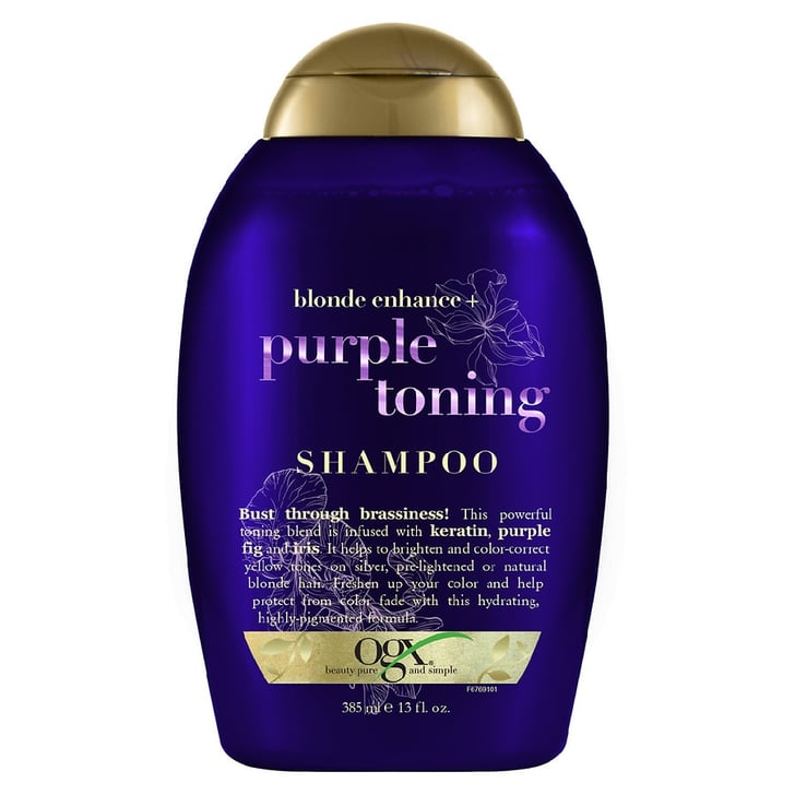 OGX Blonde Purple Fig & Iris Shampoo The Best New Hair Products