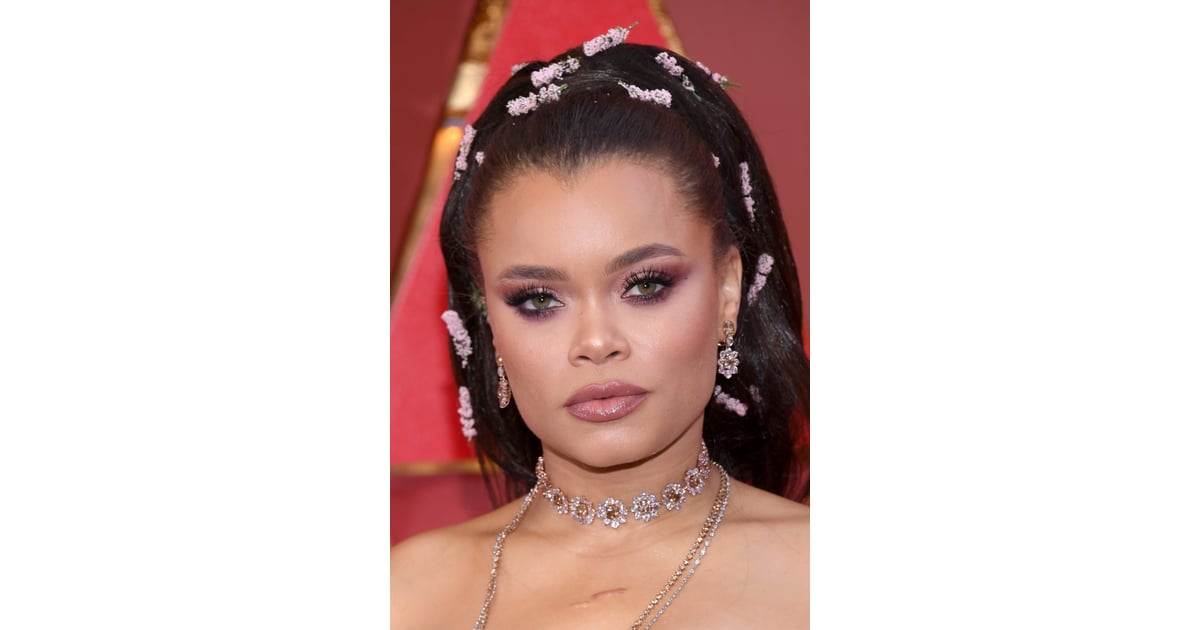 Andra Day's Hair and Makeup at the Oscars 2018 | POPSUGAR ...