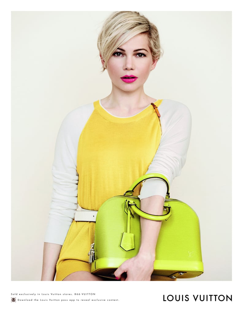 Michelle Williams once again stars in Louis Vuitton campaign