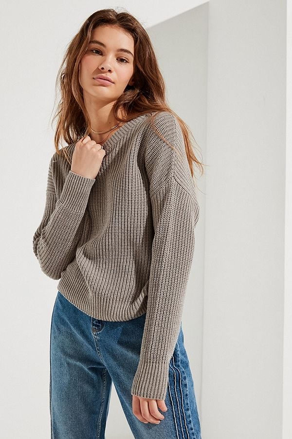 UO Andi Pullover Crew-Neck Sweater